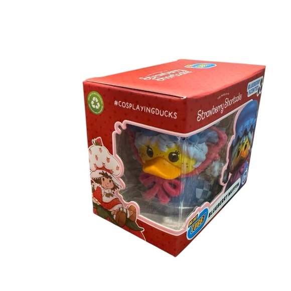 Strawberry Shortcake Blueberry Muffin Mini Tubbz Scented Rubber Duck NWT - Picture 5 of 6